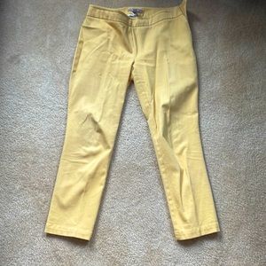 Chicos light yellow slacks. .05 size.